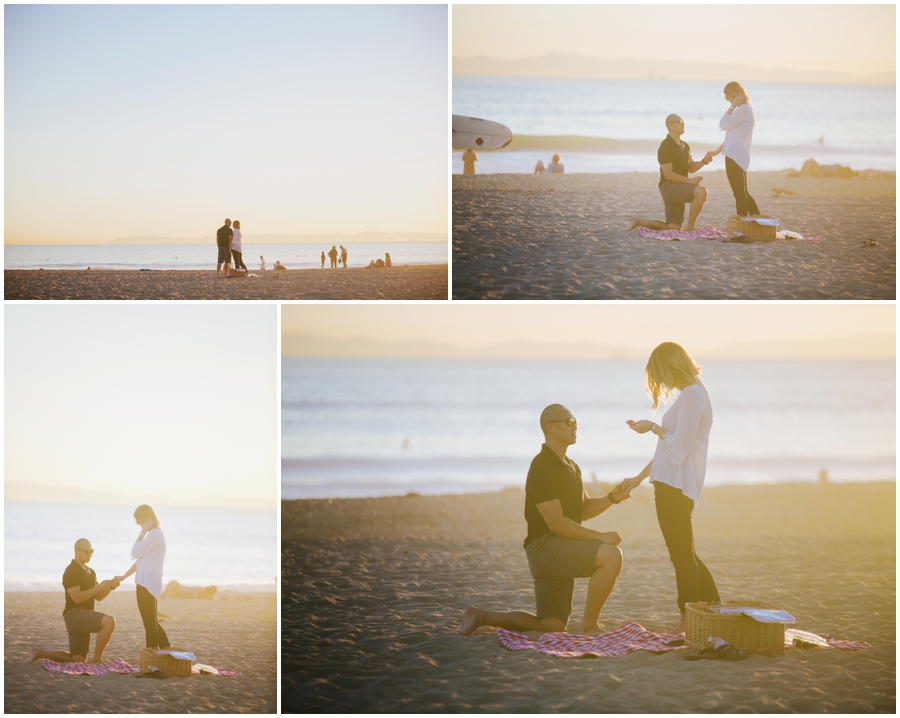 Huntington Beach CA Valentine's Day Proposal
