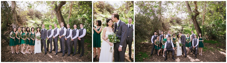 Green and Gray Themed Rustic Wedding Photos