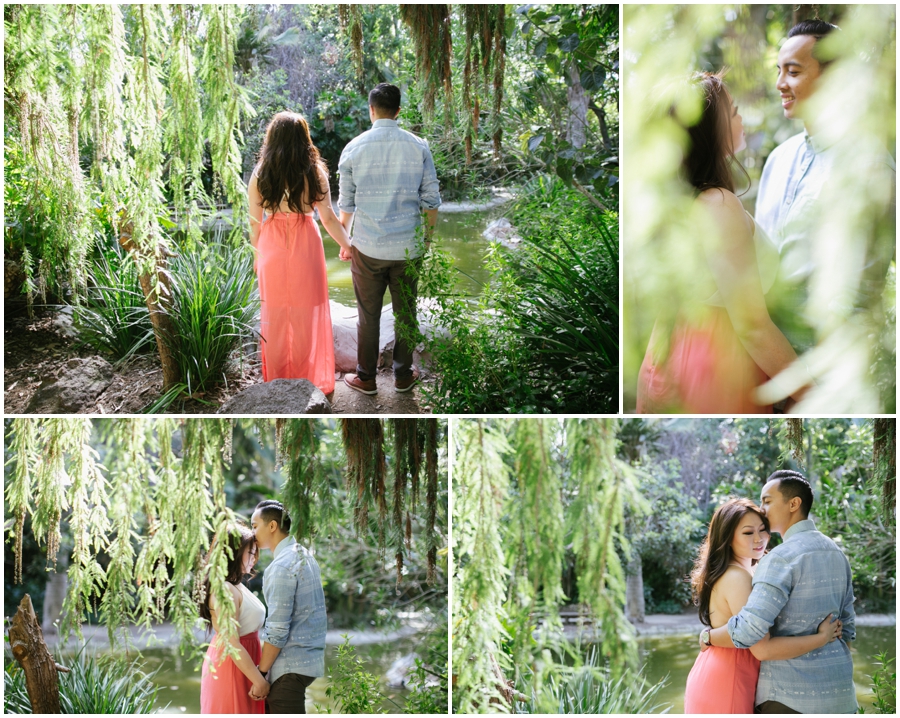 L.A. Arboretum Beautiful Engagement Photos
