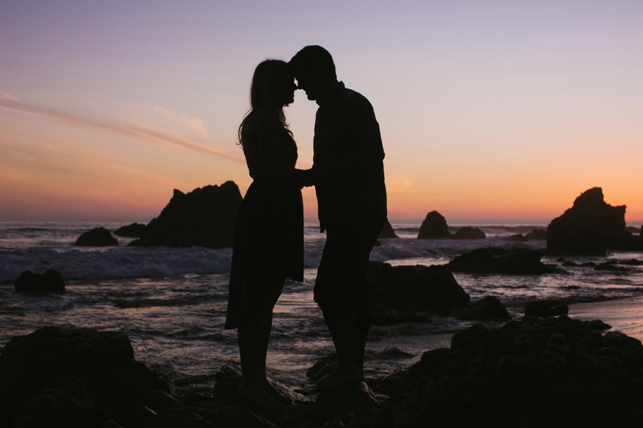 Romantic Malibu Engagement Photos