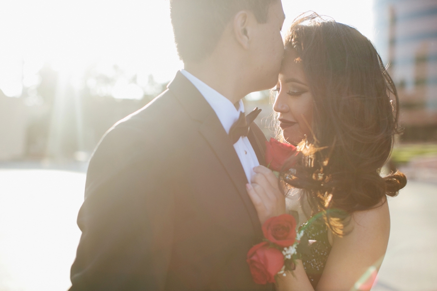 Beautiful couple's session at Sergerstrom Center for the Arts